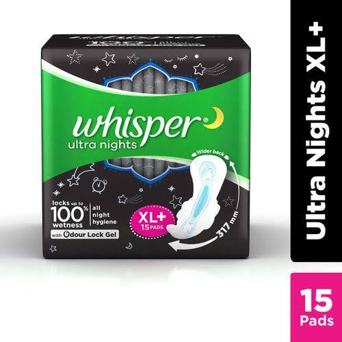 WHISPER ULTRA NIGHTS XXL+